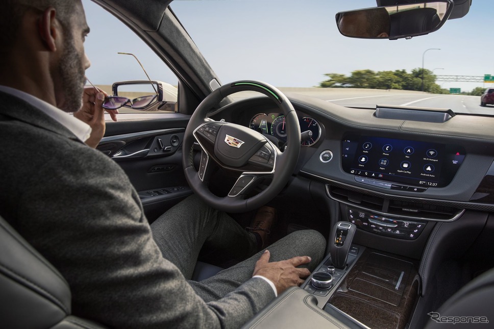 ハンズフリーの部分自動運転が可能なキャデラックのスーパークルーズ《photo by Cadillac》