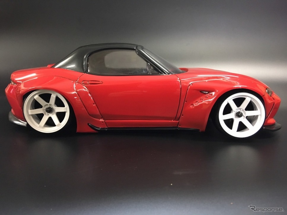 1/10スケールRCカー用ボディ「PANDEM MAZDA ROADSTER」《写真 柴田自動車》