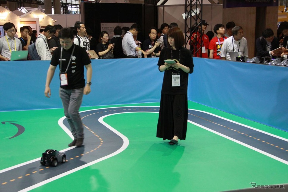 AWS DeepRacer《撮影 中尾真二》