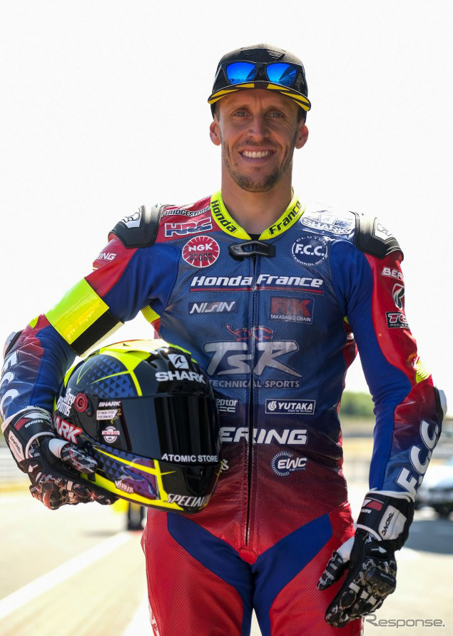 フレディ・フォレイ(F.C.C. TSR Honda France)《写真 ホンダ》
