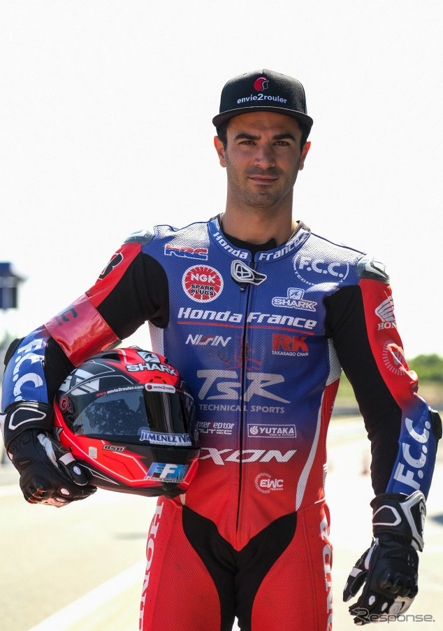 マイク・ディ・メリオ(F.C.C. TSR Honda France)《写真 ホンダ》