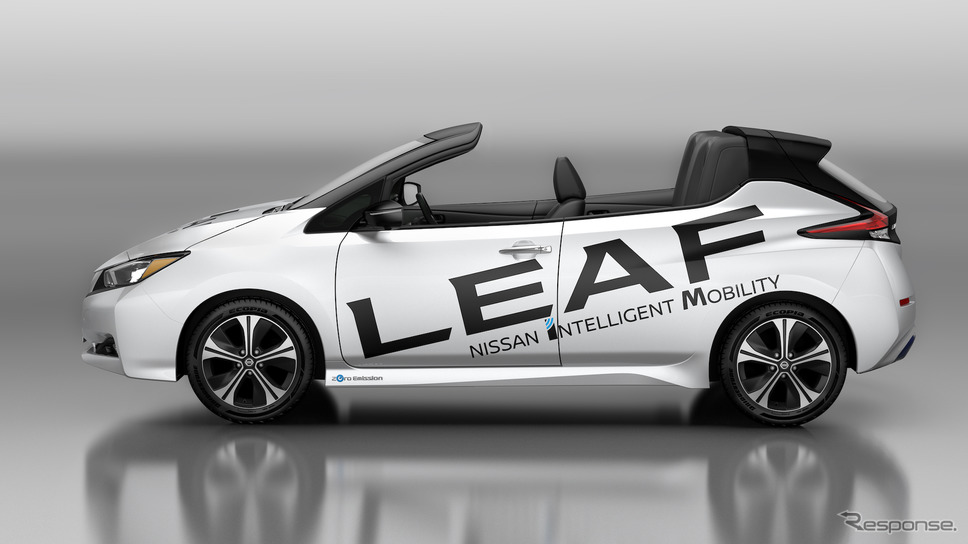リーフのオープンカー(参考画像)《写真 日産自動車》