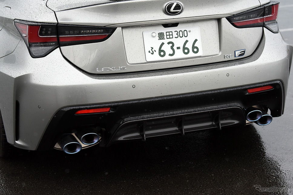 レクサス RC F 新型《撮影 中野英幸》