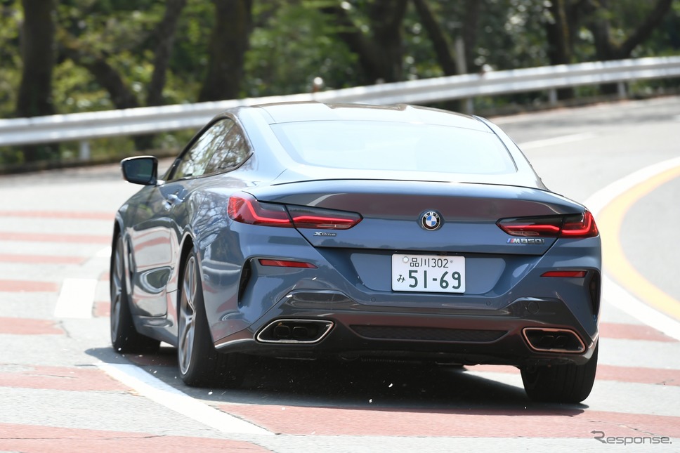 BMW 8シリーズ 新型(M850i xDriveクーペ)《撮影 安藤貴史》