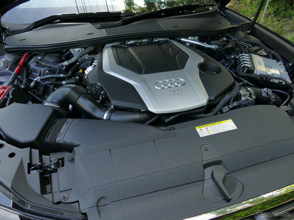 アウディ A6アバント 新型(55 TFSI quattro S line)《撮影 島崎七生人》