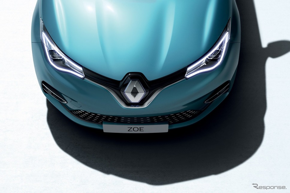 ルノー・ゾエ 新型《photo by Renault》