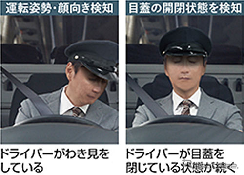 ドライバーモニターの機能性向上《写真 いすゞ自動車》