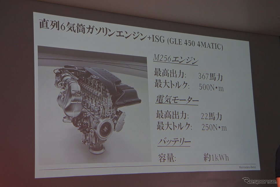 メルセデスベンツ GLE 新型発表会《撮影 小松哲也》