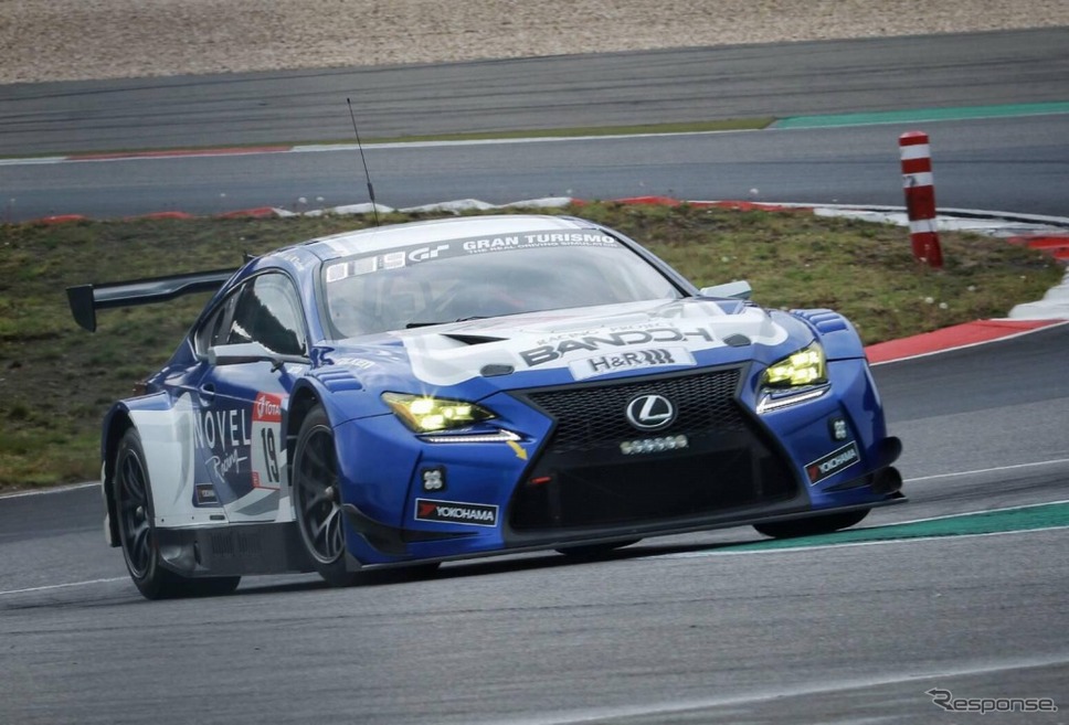 RACING PROJECT BANDOH with NOVEL：LEXUS RC F GT3《画像：横浜ゴム》