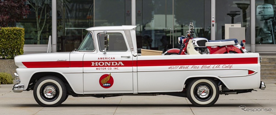 ホンダがフルレストアしたシボレー・アパッチ10（1961年製）《photo by Honda》