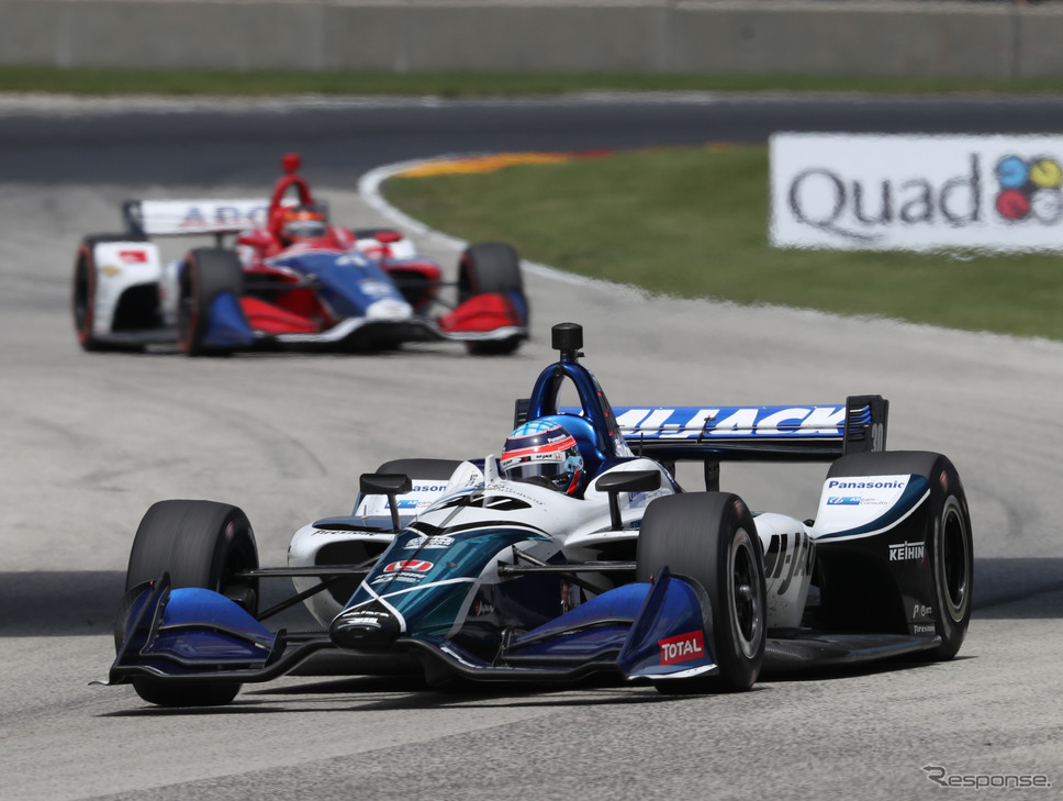 #30 佐藤琢磨は決勝10位。《写真提供 INDYCAR》