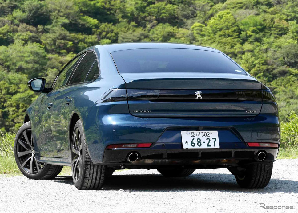 プジョー 508 新型(GTライン)撮影 中村孝仁