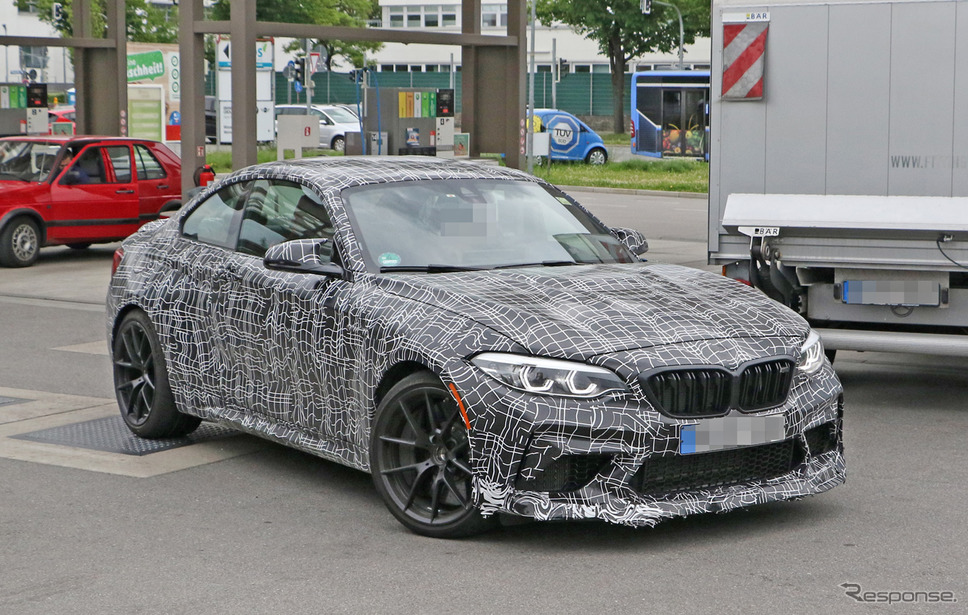 BMW M2 CS スクープ写真 《APOLLO NEWS SERVICE》