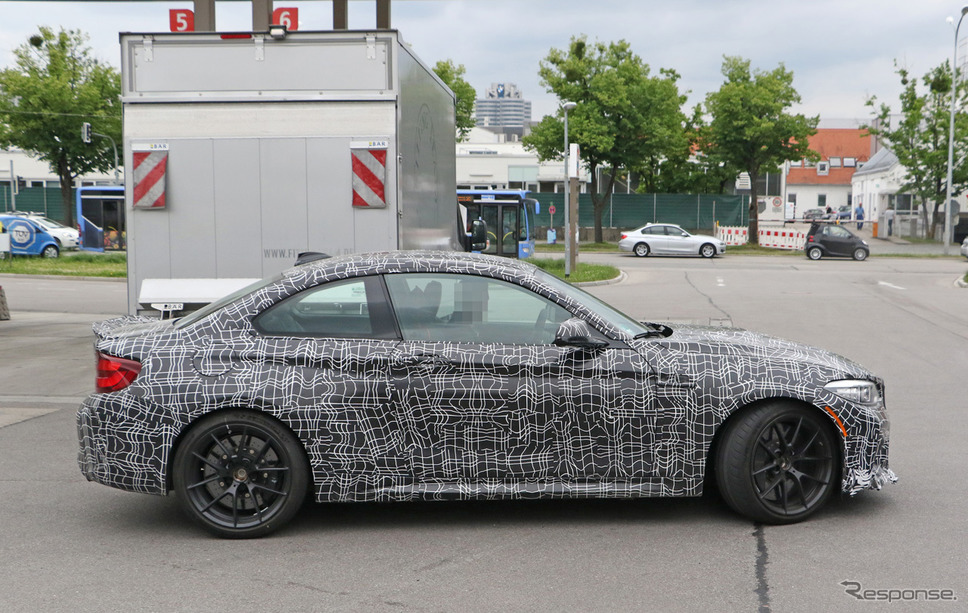 BMW M2 CS スクープ写真 《APOLLO NEWS SERVICE》