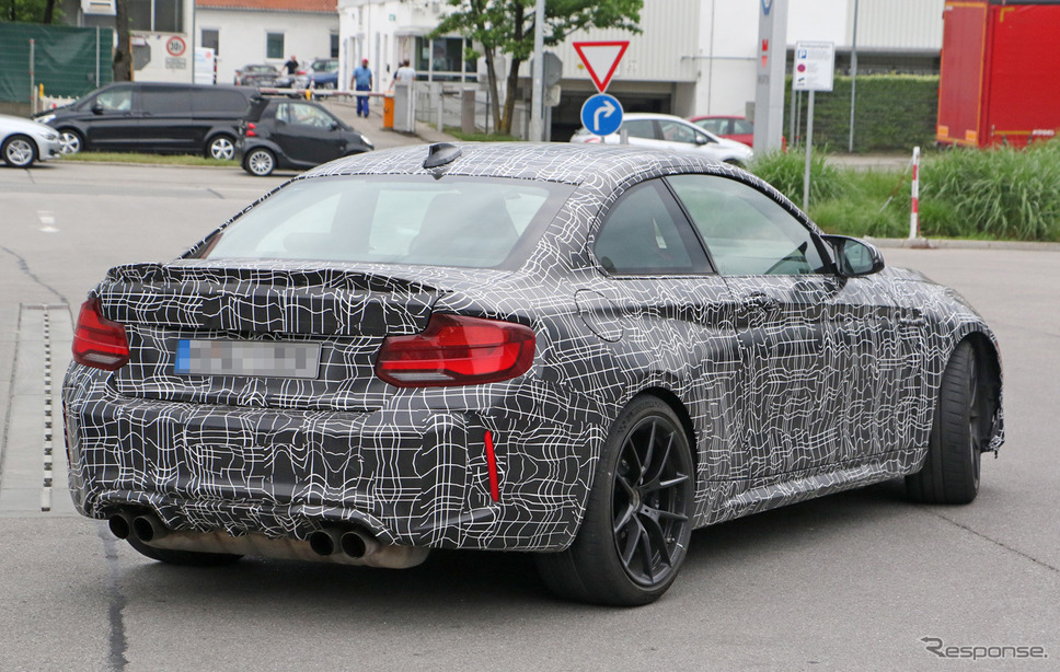 BMW M2 CS スクープ写真 《APOLLO NEWS SERVICE》
