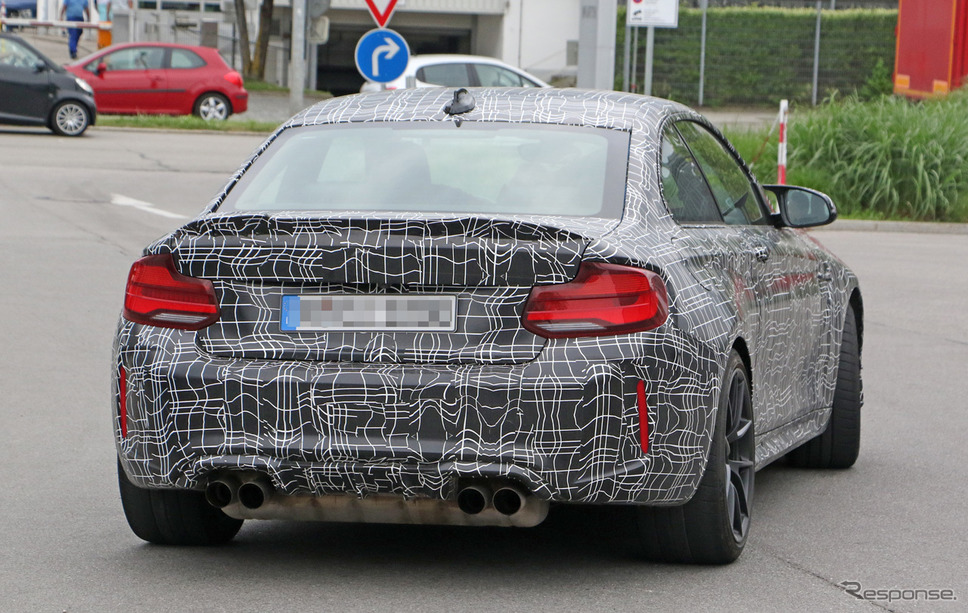 BMW M2 CS スクープ写真 《APOLLO NEWS SERVICE》