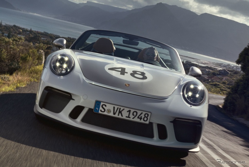 ポルシェ 911 スピードスター 新型のヘリテイジデザインパッケージ《photo by Porsche》