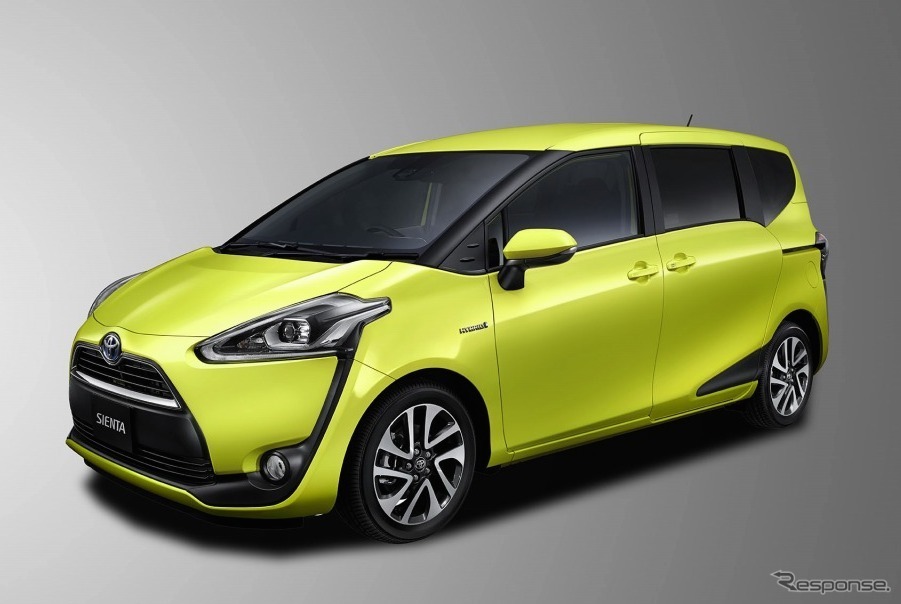 トヨタ シエンタ ハイブリッド(2015年)《写真 トヨタ自動車》