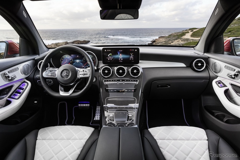 メルセデスベンツ GLC クーペ 改良新型《photo by Mercedes-Benz》