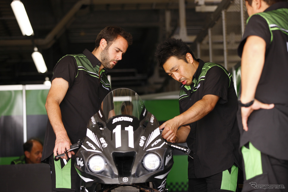 カワサキNinja ZX-10RRで鈴鹿8耐練習走行（6月25〜26日）《photo (c) Kawasaki Motors Europe》