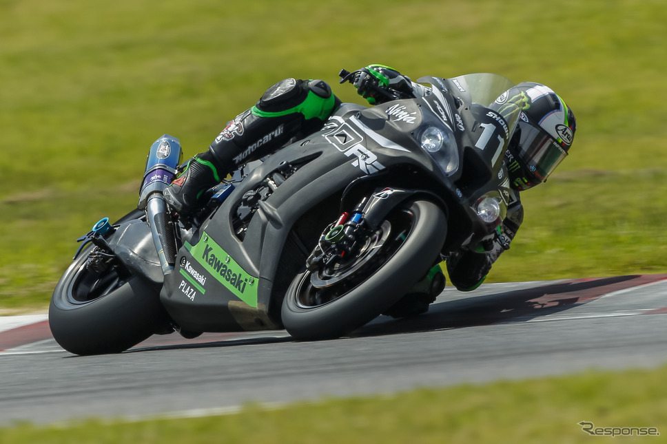 カワサキNinja ZX-10RRで鈴鹿8耐練習走行（6月25〜26日）《photo (c) Kawasaki Motors Europe》