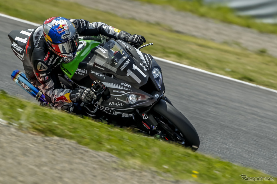 カワサキNinja ZX-10RRで鈴鹿8耐練習走行（6月25〜26日）《photo (c) Kawasaki Motors Europe》