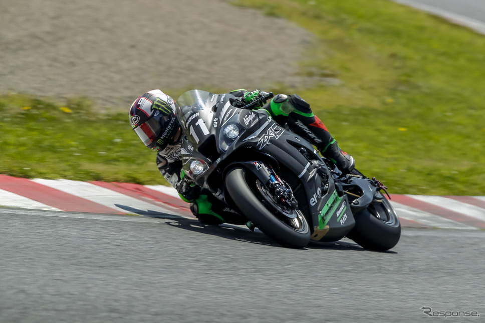 カワサキNinja ZX-10RRで鈴鹿8耐練習走行（6月25〜26日）《photo (c) Kawasaki Motors Europe》