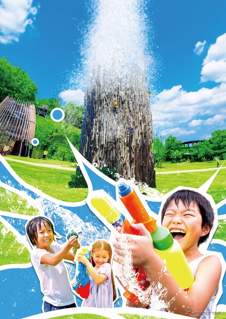 びしょぬれフェスタ《画像 モビリティランド》