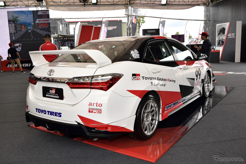 SUPER GT第4戦 イベント広場 GAZOO Racing《撮影 雪岡直樹》