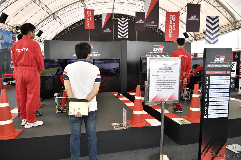 SUPER GT第4戦 イベント広場 GAZOO Racing《撮影 雪岡直樹》