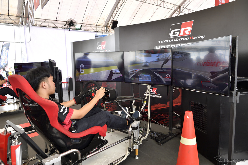SUPER GT第4戦 イベント広場 GAZOO Racing《撮影 雪岡直樹》