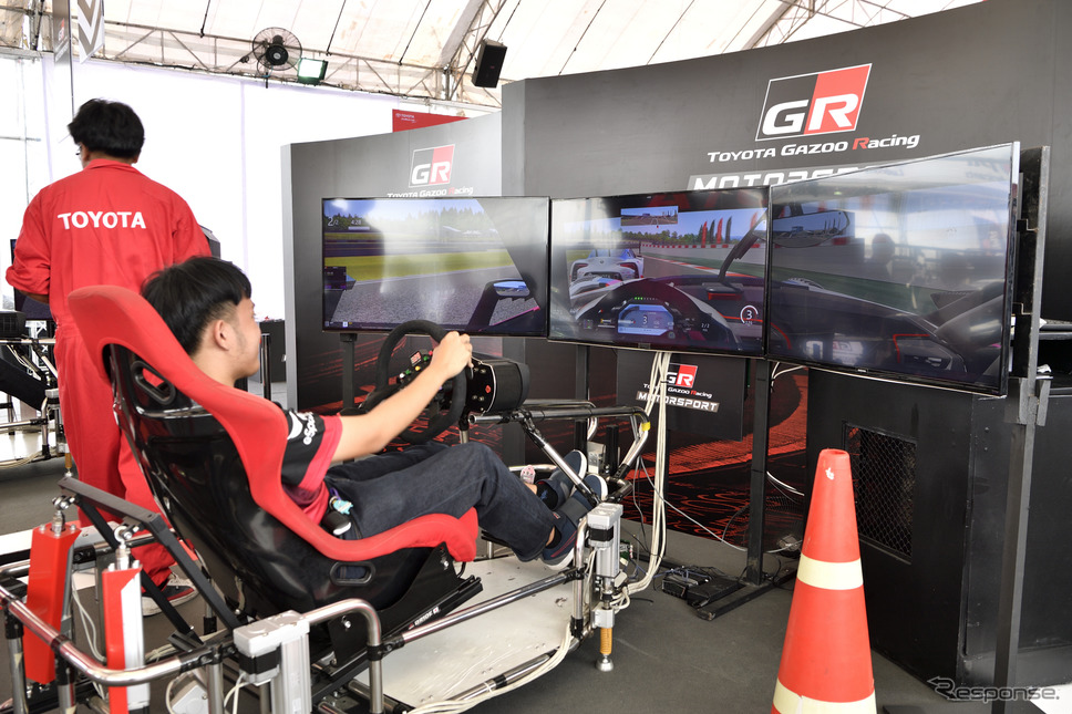 SUPER GT第4戦 イベント広場 GAZOO Racing《撮影 雪岡直樹》