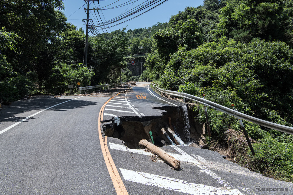 平成30年7月豪雨(7月10日、広島市) (c) Getty Images