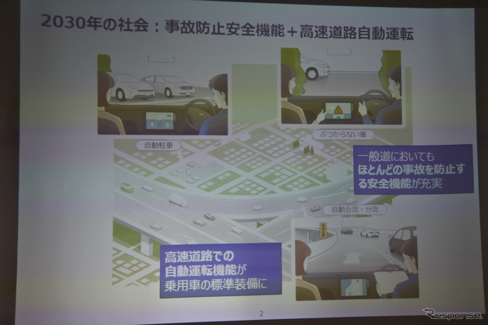 自動運転・モビリティサービスで変わる未来懇談会 会見《撮影 小松哲也》
