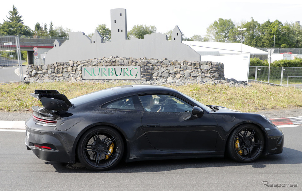 ポルシェ 911 GT3 新型 スクープ写真《APOLLO NEWS SERVICE》