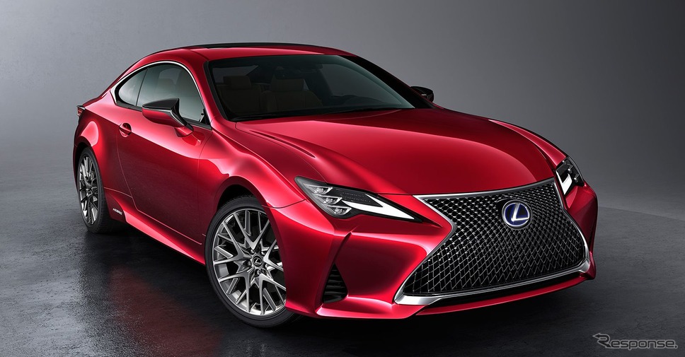 レクサスRC改良新型《photo by Lexus》