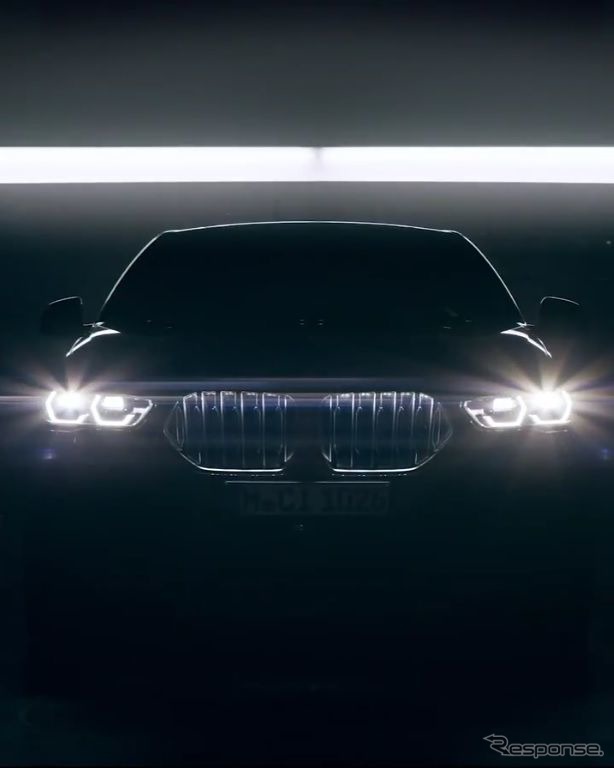BMW X6 新型のティザーイメージ《photo by BMW》