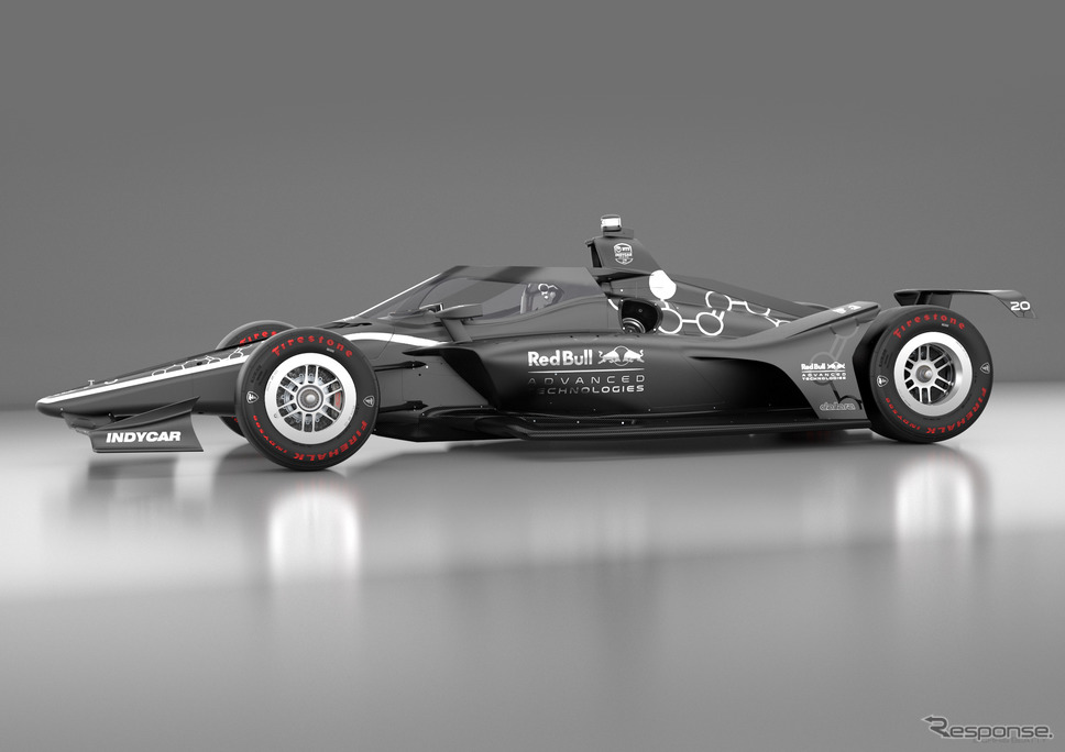 5月に発表された“エアロスクリーン”のイメージ。《写真提供 INDYCAR》