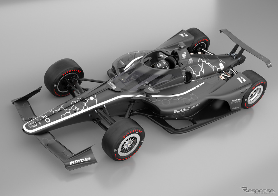 5月に発表された“エアロスクリーン”のイメージ。《写真提供 INDYCAR》