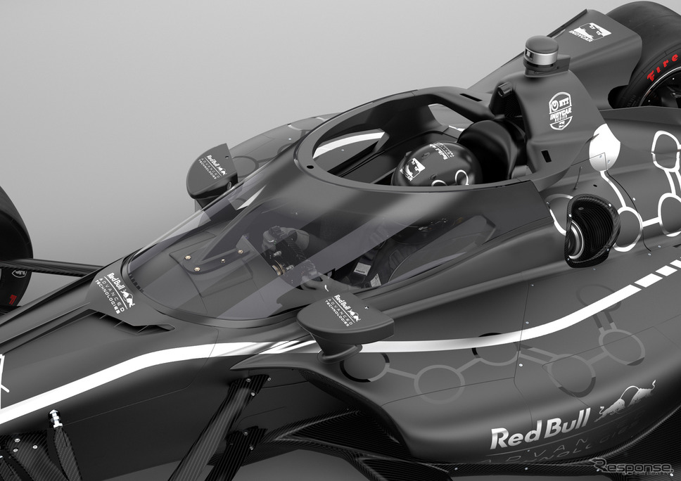 5月に発表された“エアロスクリーン”のイメージ。《写真提供 INDYCAR》