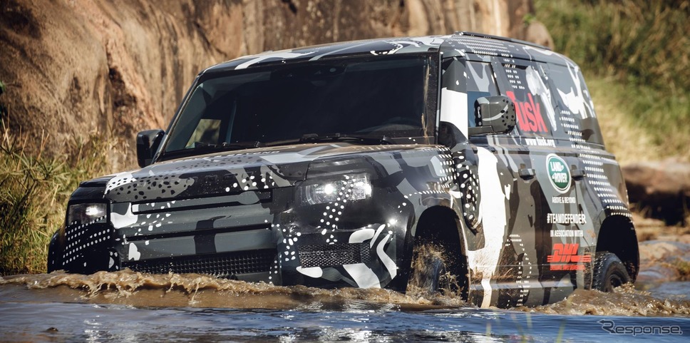 ランドローバー・ディフェンダー 新型のプロトタイプ《photo by Land Rover》