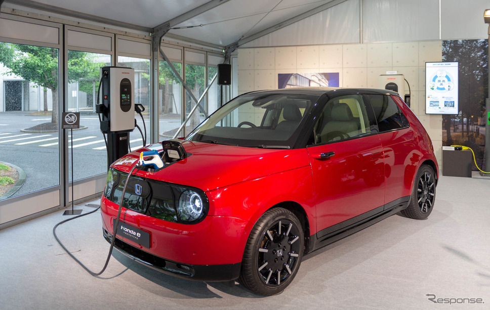 ホンダeプロトタイプ(ホンダミーティング2019)《写真 ホンダ》