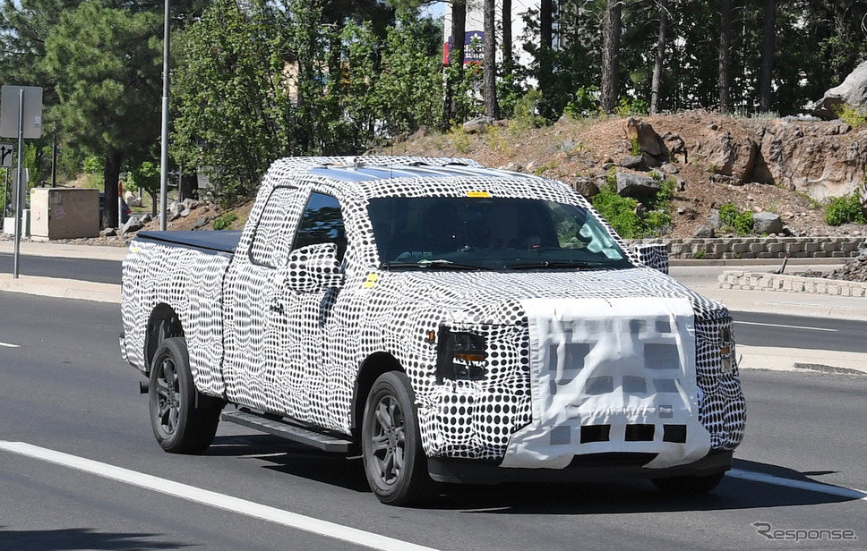 フォード F-150 次期型スクープ写真《APOLLO NEWS SERVICE》