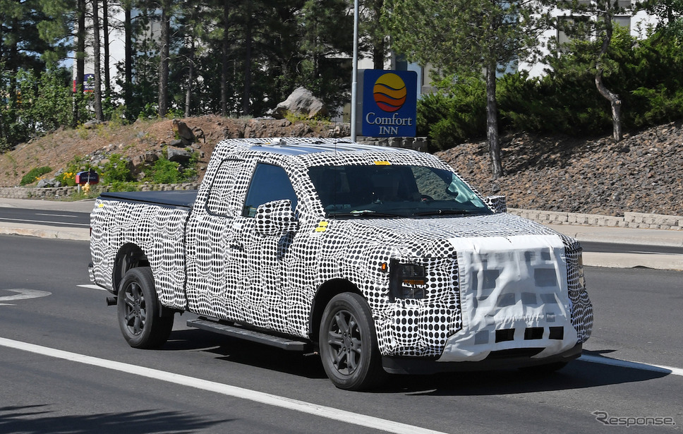 フォード F-150 次期型スクープ写真《APOLLO NEWS SERVICE》