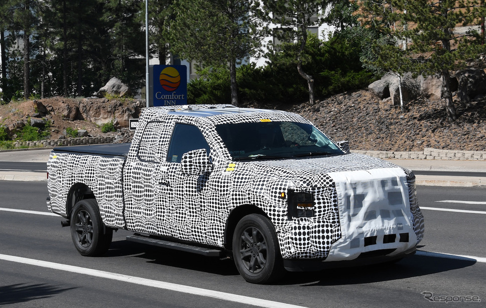 フォード F-150 次期型スクープ写真《APOLLO NEWS SERVICE》