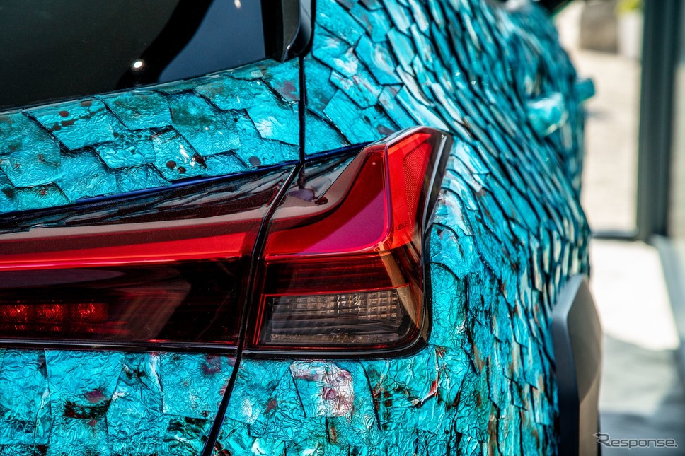 レクサス UX アートカーコンペティションの最優秀作品《photo by Lexus》