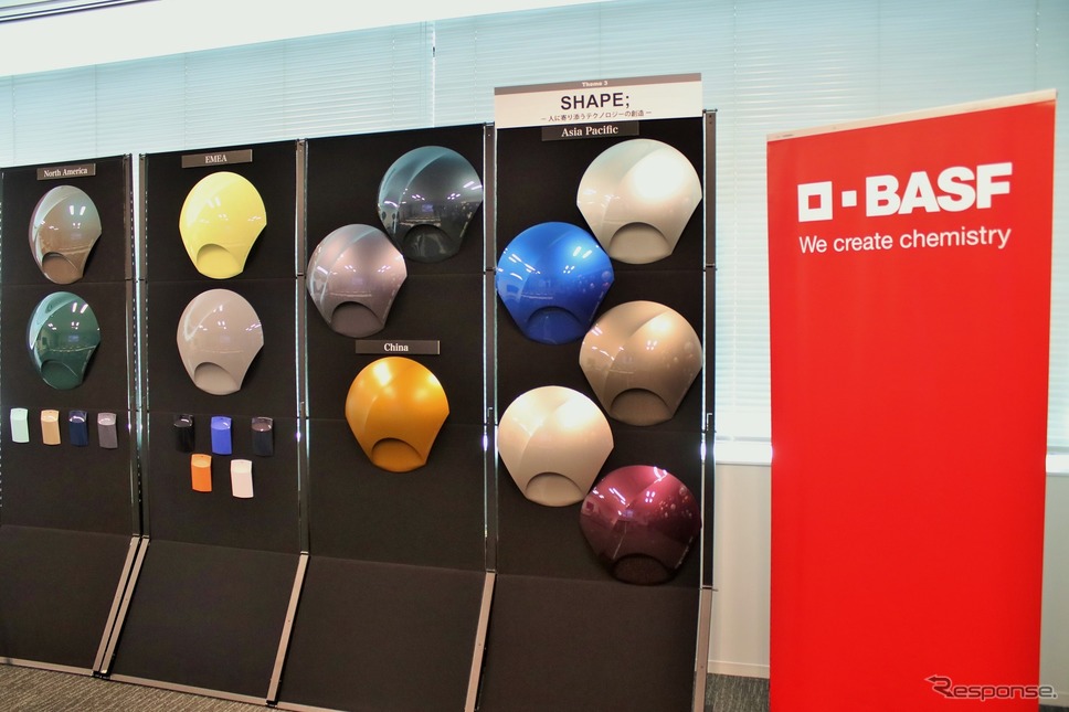 BASFカラートレンド2019-2020 ACT/9 SHAPE《撮影 内田俊一》