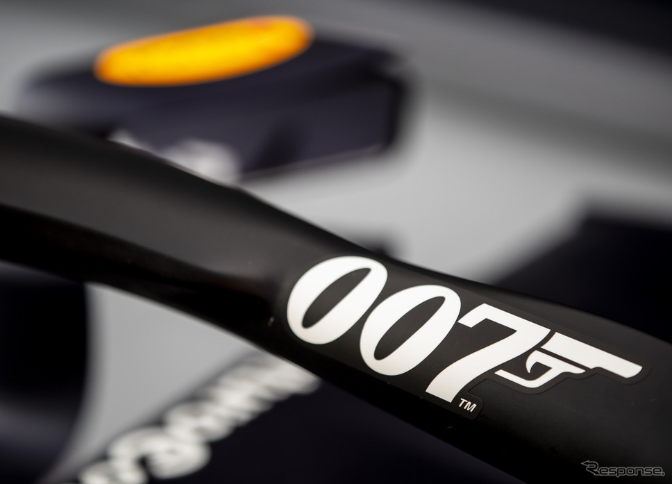 レッドブルRB15はイギリスGPで“007”仕様となる。《写真提供 Red Bull》
