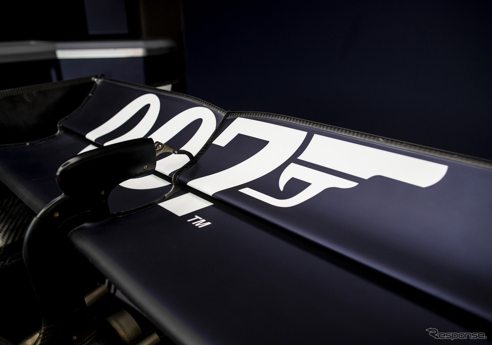 レッドブルRB15はイギリスGPで“007”仕様となる。《写真提供 Red Bull》