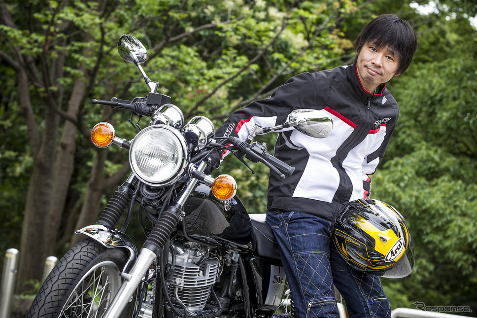 ヤマハSR400《撮影 山内潤也》